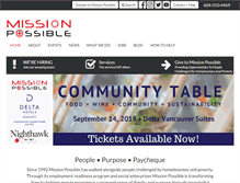 Tablet Screenshot of mission-possible.ca
